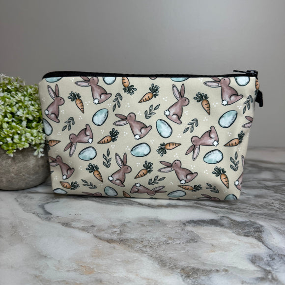 Pouch - Easter - Bunnies, Eggs, & Carrots