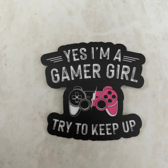 Vinyl Sticker - Sayings - Gamer Girl