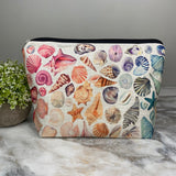 Canvas Pouch XL - Beach Shells