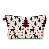 Pouch - Christmas Plaid Tree Deer