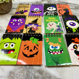 Mini Spiral Notebooks - Halloween Mix