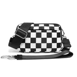 Remi - Nylon Crossbody Checkered