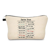 Pouch - Book, Library Due Date