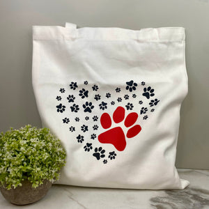 Tote Bag - Paw Heart