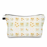 Pouch - Floral Sunflower Bow Squares