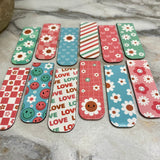 Bookmark - Peace Love Happiness Magnetic Mix