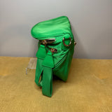 The Roni Nylon Crossbody - Solid Kelly Green