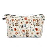 Pouch - Easter, Floral Bunnies Bunny
