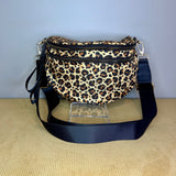 The Roni Nylon Crossbody - Animal Print