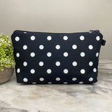 Pouch - Polkadot Black & White