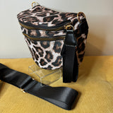 The Roni Nylon Crossbody - Larger Animal Print