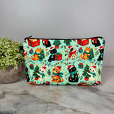 Pouch - Christmas Winter - Cats & Lights