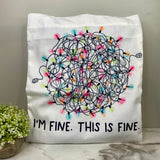 Tote Bag - Christmas - I’m Fine Lights