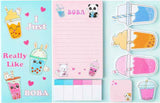 Sticky Note Booklet Set - Boba (#1) - PREORDER 6/21-6/24