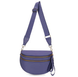 The Roni Nylon Crossbody - Solid Cloud Purple