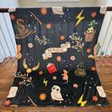 Blanket - Magic on Black