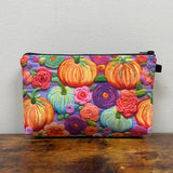 Pouch - Pumpkin Colorful Embroidery