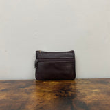 Card Holder Wallet Keychain - Genuine Leather