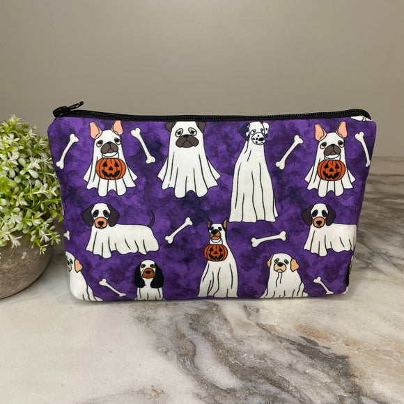Pouch - Halloween Fall - Dog Ghosts