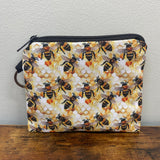Mini Pouch - Honeycomb And Bees