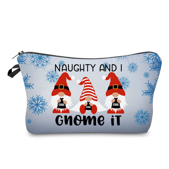 Pouch - Holiday Christmas - Naughty and I Gnome It
