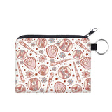Mini Backpack, Pouch, & Mini Pouch Bundled Set - Baseball Floral