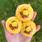 Sticky Bubble Blobbies Toy - Waffle