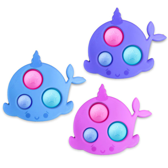 OMG Mega Pop Toy - Mini Narwhal Poppies