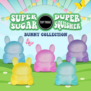 Super Duper Sugar Squisher Toy - Bunny