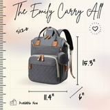 Emily Travel Bag - Quilted Solids - PREORDER