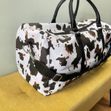 Weekender Duffle Bag - Brown Cow