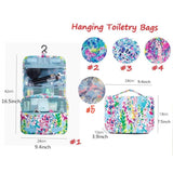 Hanging Toiletry Bag - Watercolor Floral