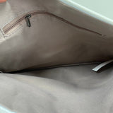 Clutch - Oversized Faux Leather with Wrist Loop