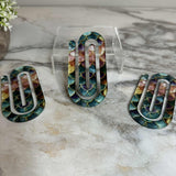 Jumbo Paperclip - Teal Mermaid