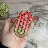Jumbo Paperclip - Watermelon Glitter