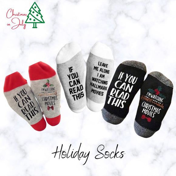 Holiday Movie Socks
