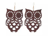 Animal Wooden Earrings