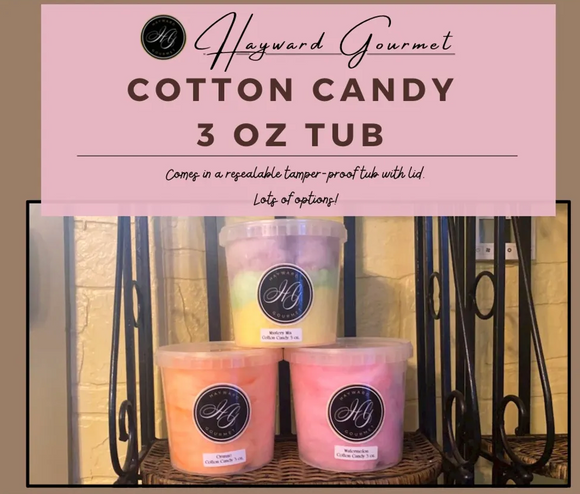 Flavored Cotton Candy!