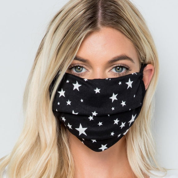 Star Pleated Mask