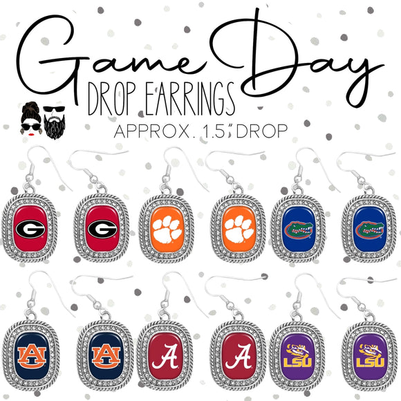 Game Day Drop Earrings