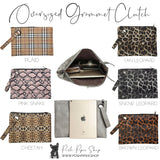 Oversized Grommet Clutch - Prints