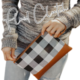 Plaid Clutch