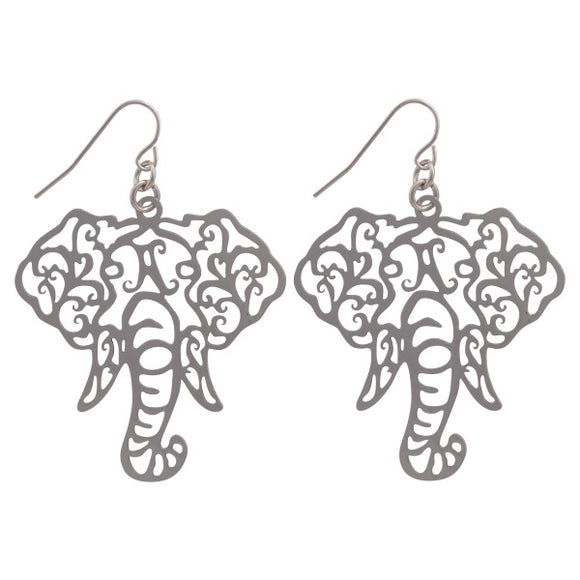 Game Day Elephant Earrings