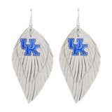 Game Day Feather Earrings