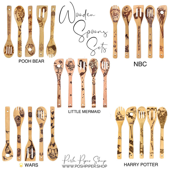 Wooden Spoons Sets