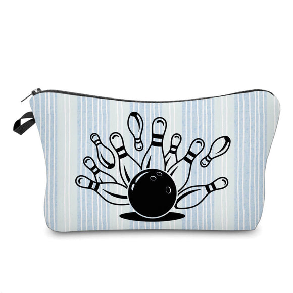 Pouch - Bowling Blue Stripes