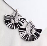 Teardrop Fan Earrings