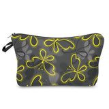 Pouch - Butterfly Grey Yellow