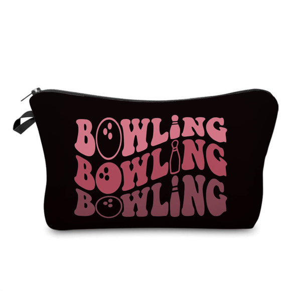 Pouch - Bowling, Pink Rose