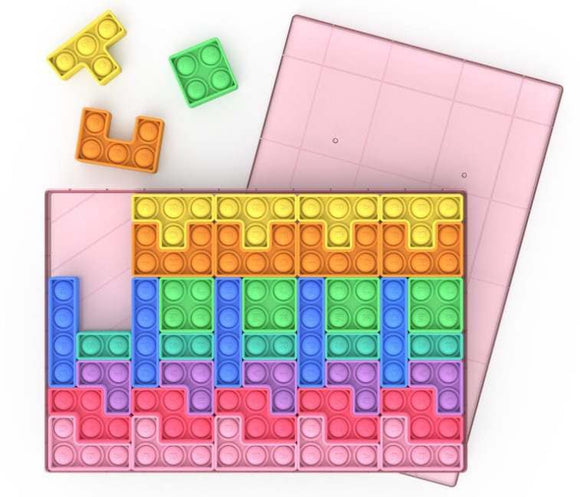Tetris Shapes Bubble Pop Puzzle